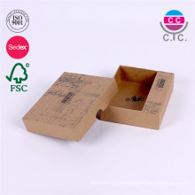 high quality cheap recycled kraft paper box for accessories